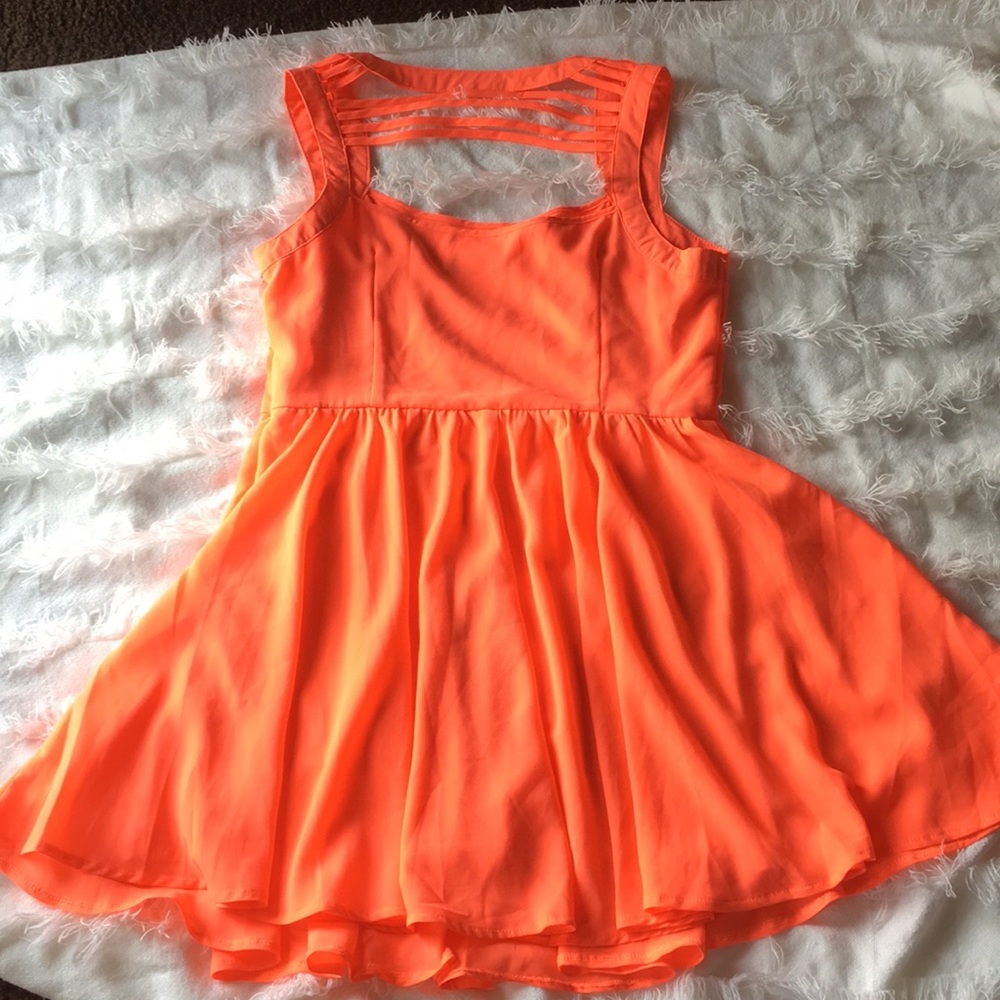 Cute vibrant dress